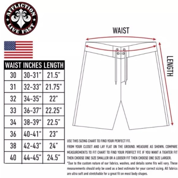 Xtreme Couture Affliction Men's Short GLIDE Sweat-short Athletic Fighter MMA - Picture 4 of 8